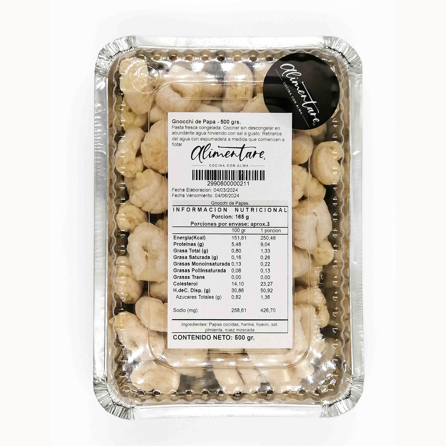 Gnocchi de Papa | 500 grs - Imagen 3