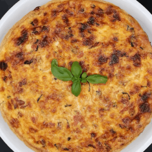 Quiche Caprese
